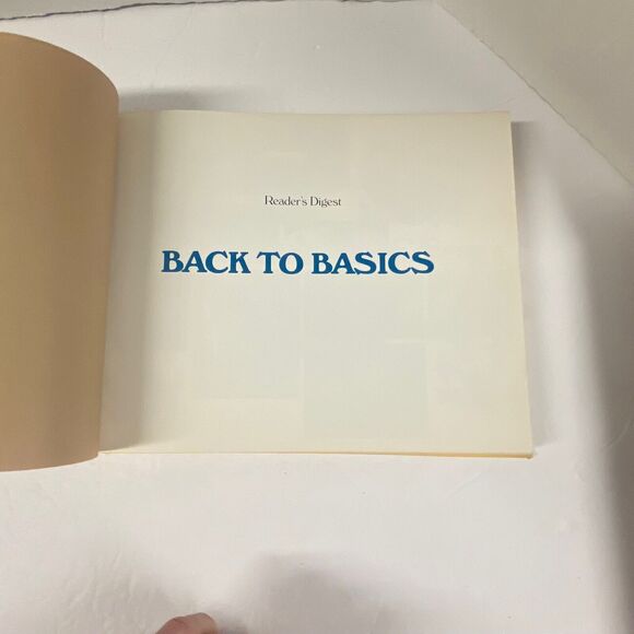 Reader's Digest BACK TO BASICS Hardcover Book 1981 - Picture 4 of 16
